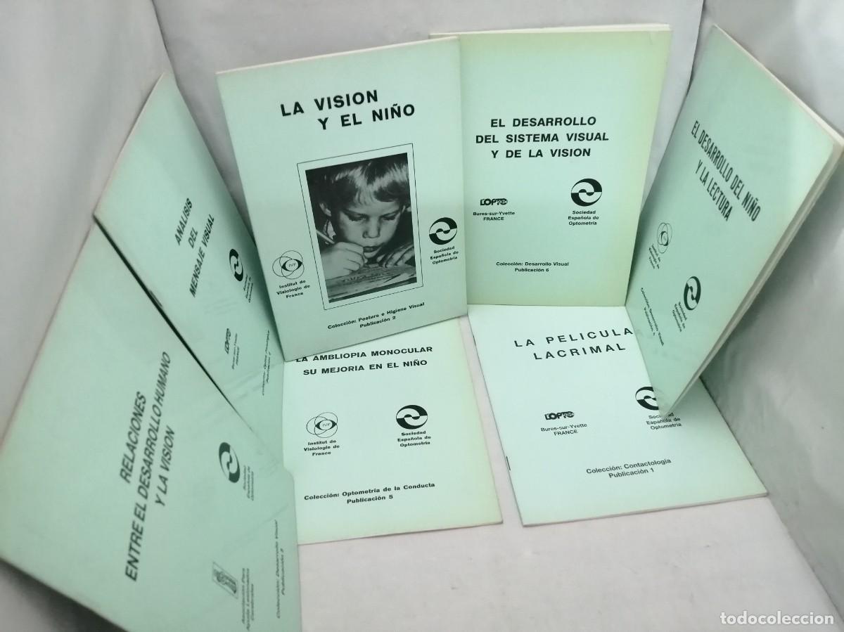 Livres d'occasion: PACK 7 Cuadernillos Sociedad Espa&ntilde;ola de Optometr&iacute;a: La Visi&oacute;n y el Ni&ntilde;o / Y 6 LIBROS M&Aacute;S...