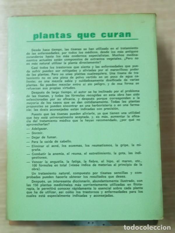 Libros de segunda mano: Plantas que Curan Jean de Sille - Foto 2