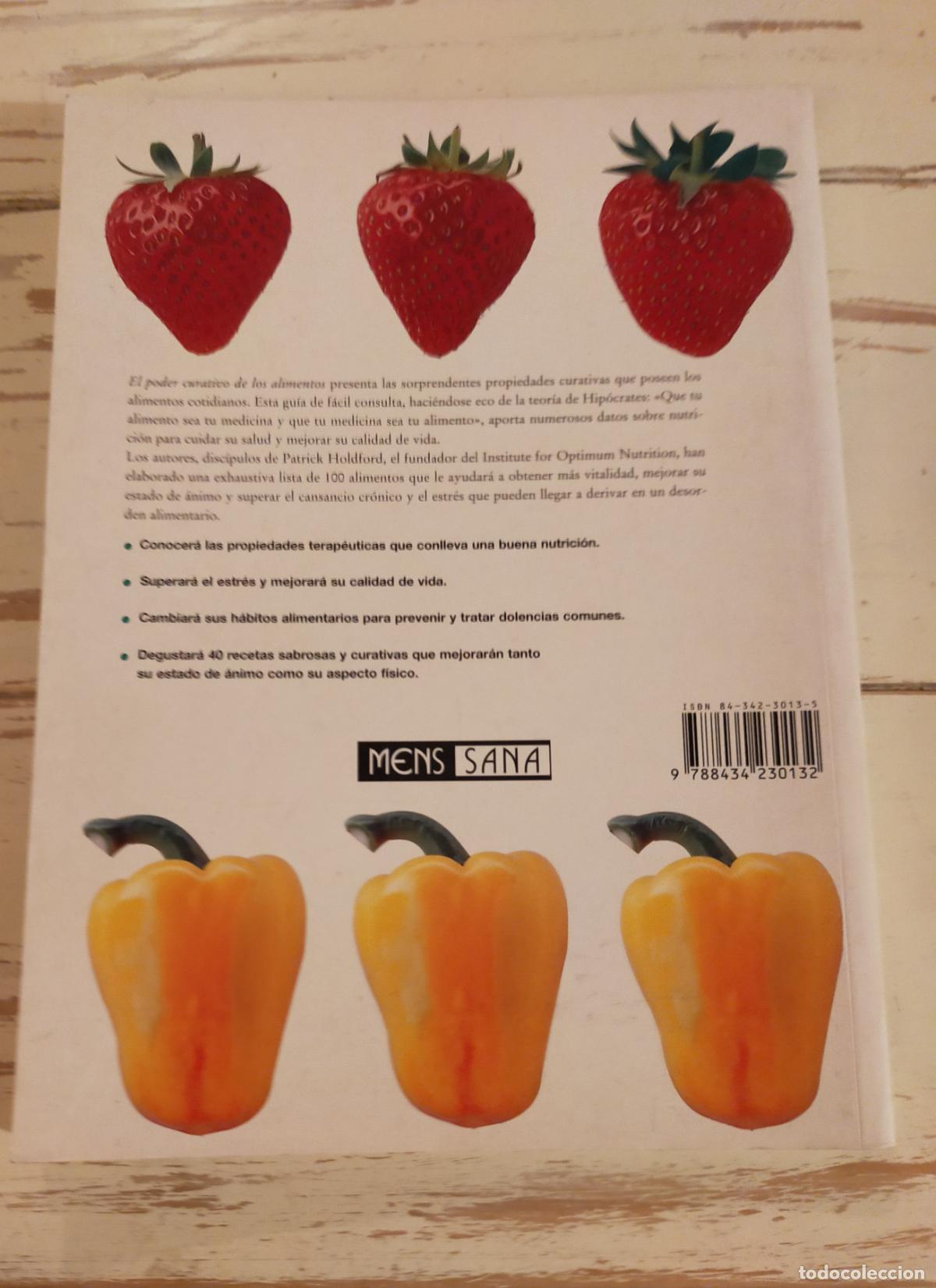 Libros de segunda mano: EL PODER CURATIVO DE LOS ALIMENTOS - VICKI EDGSON IAN MARBER - Foto 2