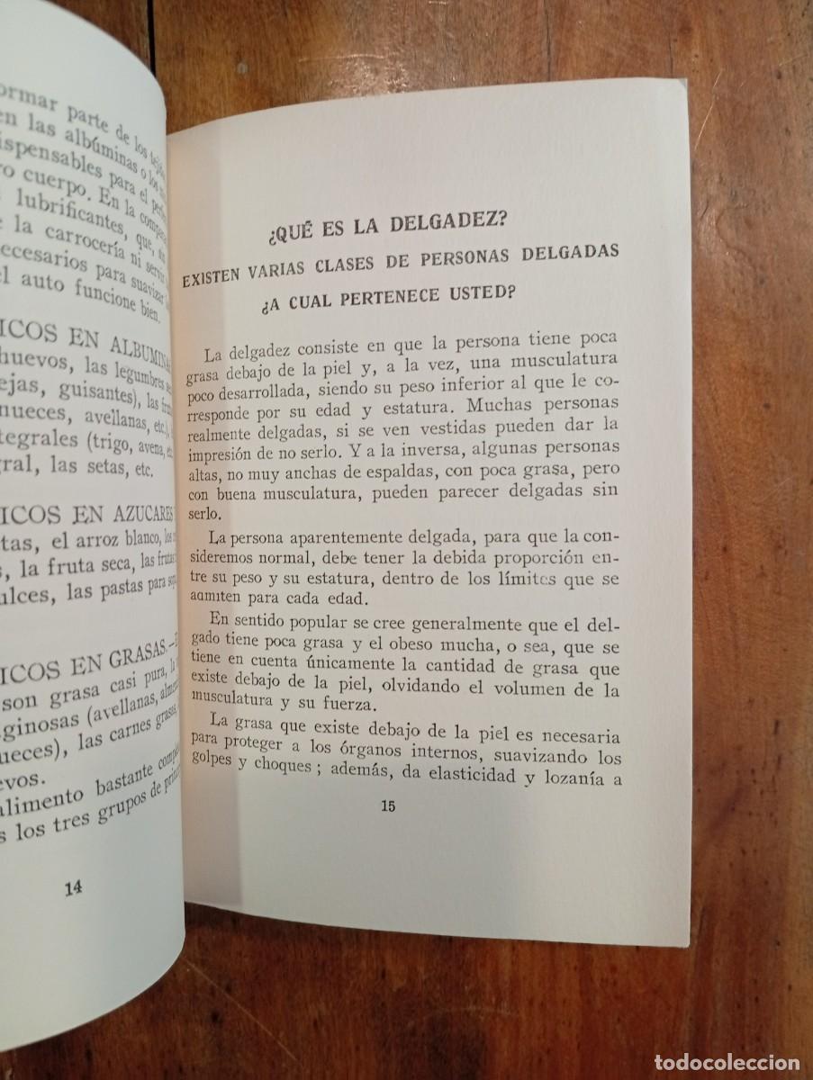 Libros de segunda mano: VANDER, Dr. La delgadez y su curaci&oacute;n - Foto 5