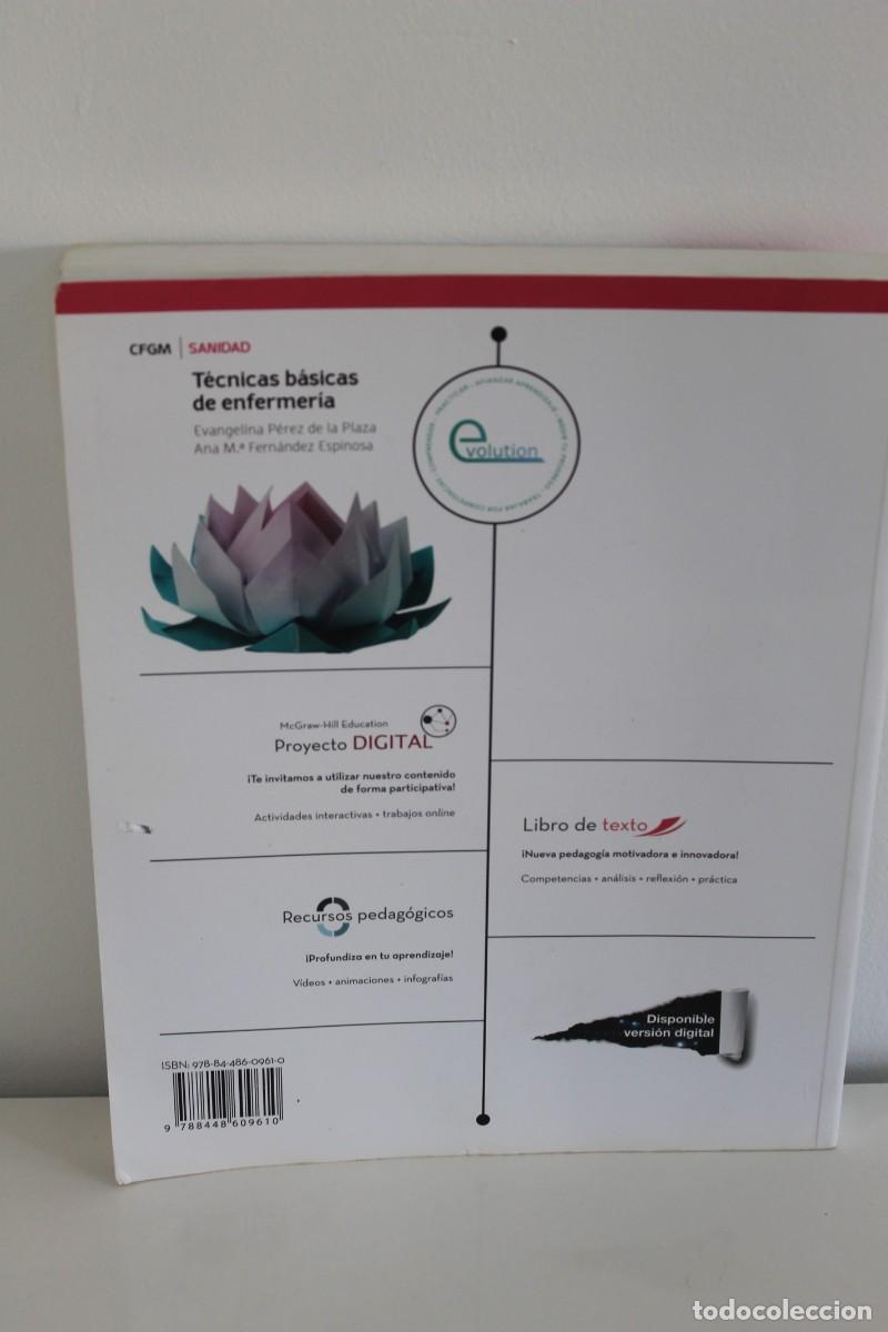 Libros de segunda mano: T&Eacute;CNICAS B&Aacute;SICAS DE ENFERMER&Iacute;A SANIDAD MC GRAW HILL - Foto 4