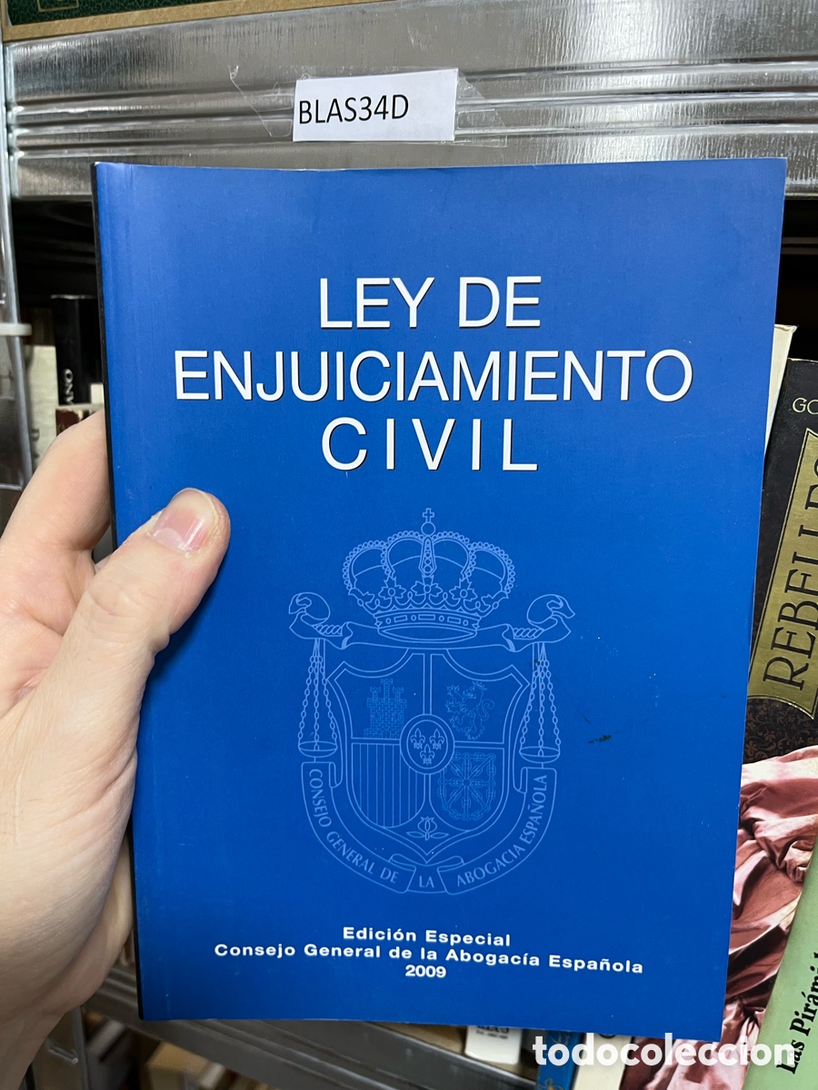 Livros em segunda m&atilde;o: BLAS34D LEY DE ENJUICIAMIENTO CIVIL Edici&oacute;n Especial Consejo General de la Abogac&iacute;a Espa&ntilde;ola 2009