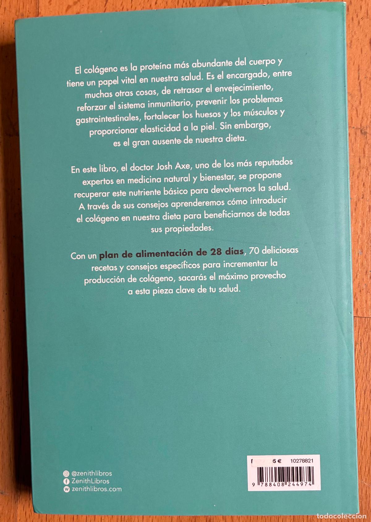 Libros de segunda mano: LA DIETA DEL COLAGENO, Josh Axe - Foto 2