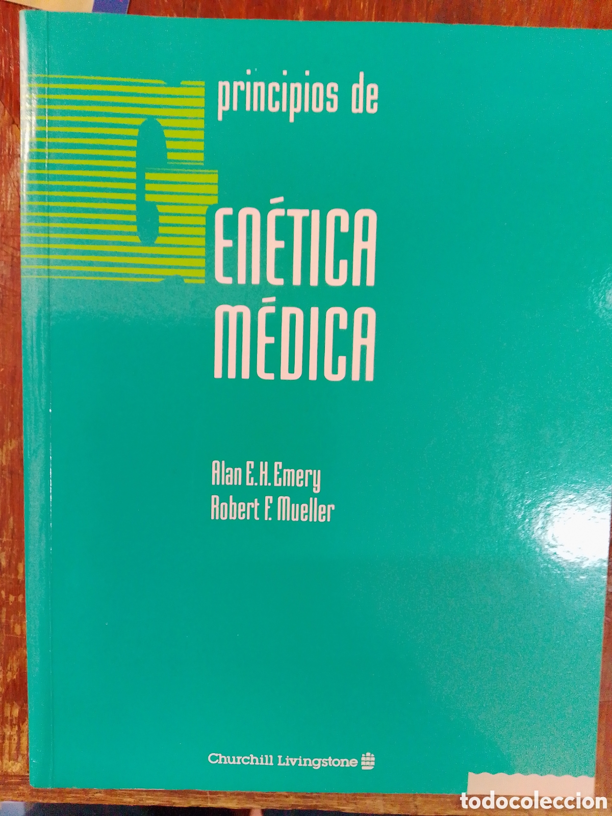 Libros de segunda mano: PRINC. DE GENETICA MEDICA. EMERY, ALAN - MUELLER, ROBERT. CHURCHILL LIVINGSTONE. 1992.