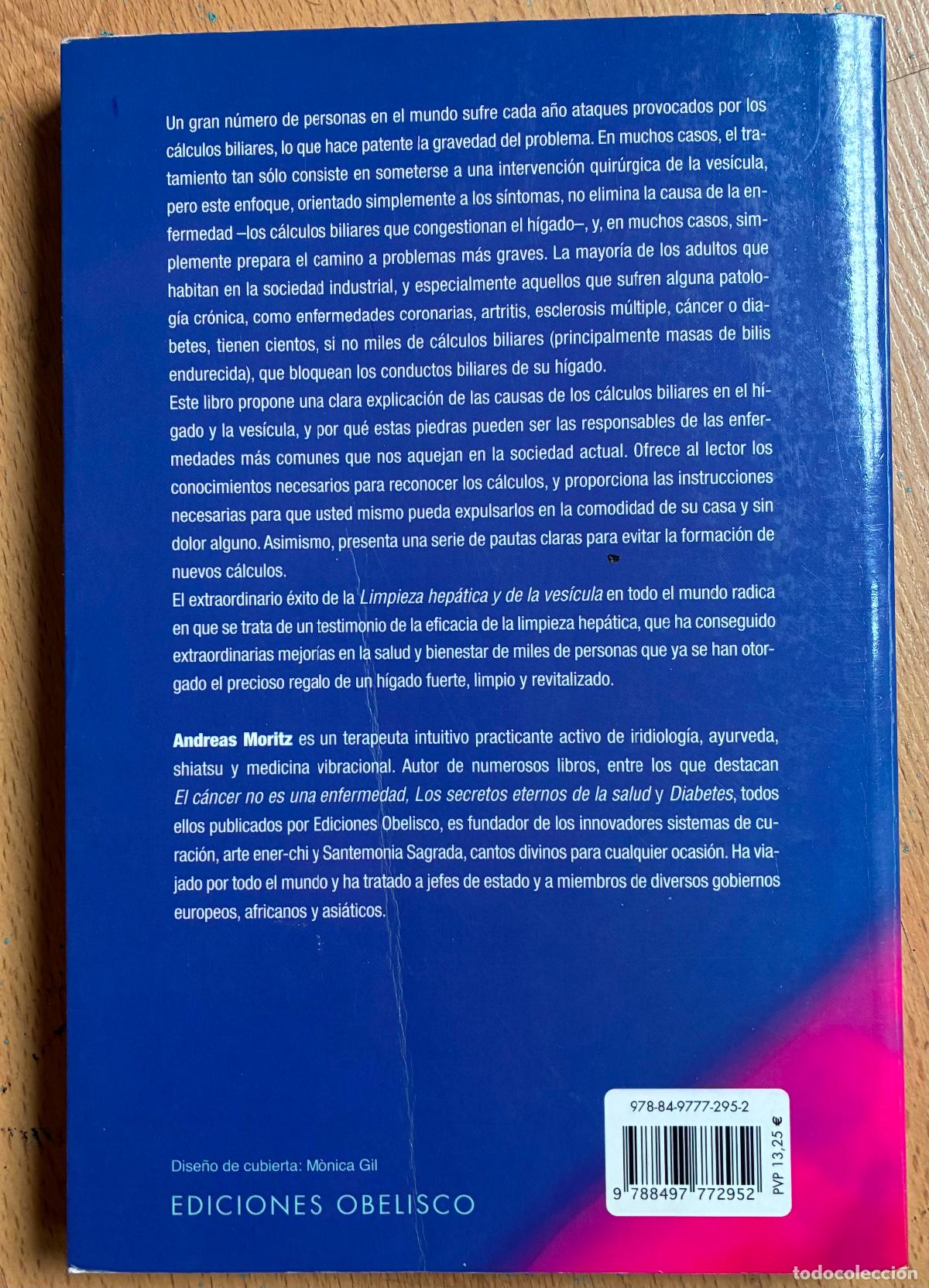 Libros de segunda mano: LIMPIEZA HEPATICA Y DE LA VESICULA, Andreas Moritz - Foto 2