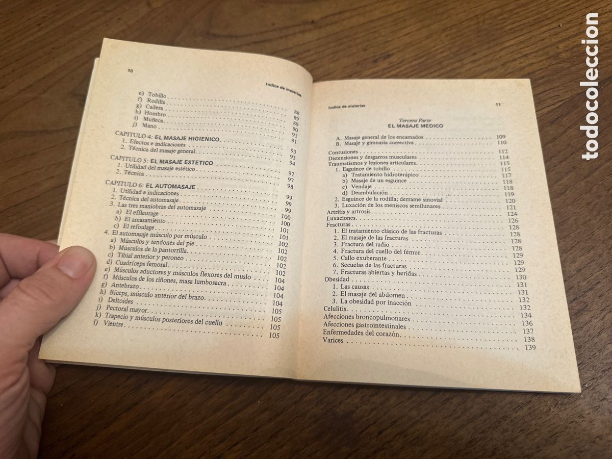 Libros de segunda mano: TRATADO PR&Aacute;CTICO DE QUIROMASAJE. DOCTOR J.E. RUFFIER: EDICIONES CEDEL 1981. - Foto 5
