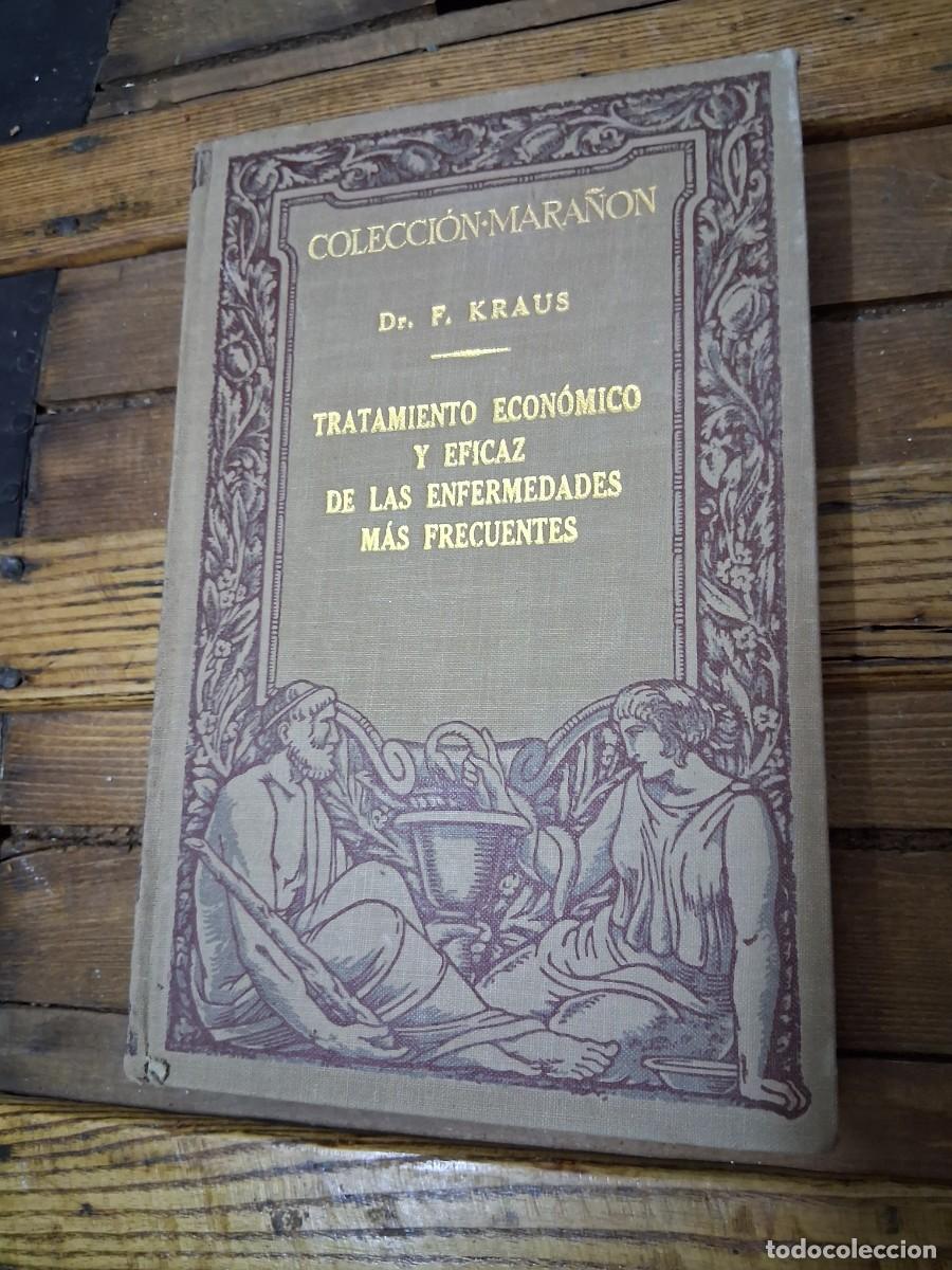 Libros de segunda mano: Libro Tratamiento econ&oacute;mico eficaz de las enfermedades Mara&ntilde;on Manuel Mar&iacute;n