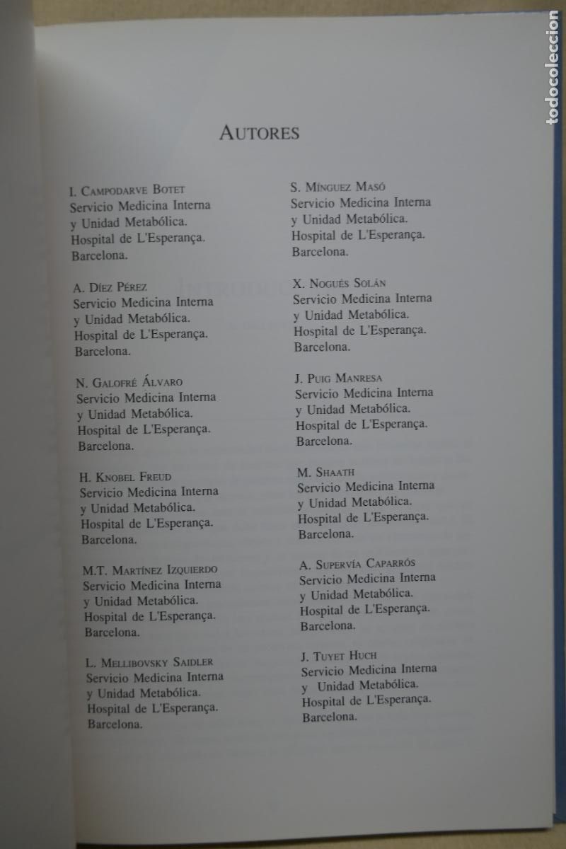 Libros de segunda mano: OSTEOPOROSIS - A DIEZ PEREZ - Foto 8