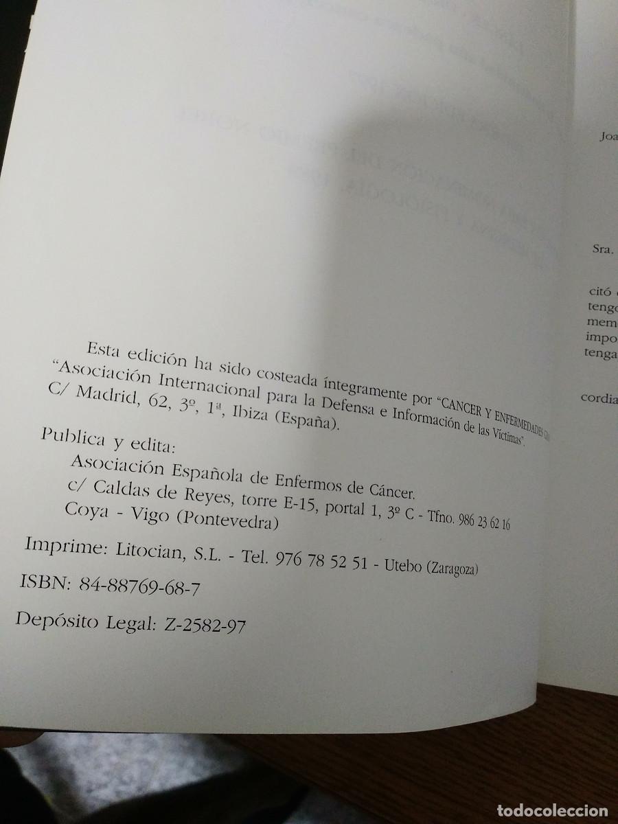 Libros de segunda mano: C&Aacute;NCER - JOAQUIN AMAT LARRAZ. - Foto 3