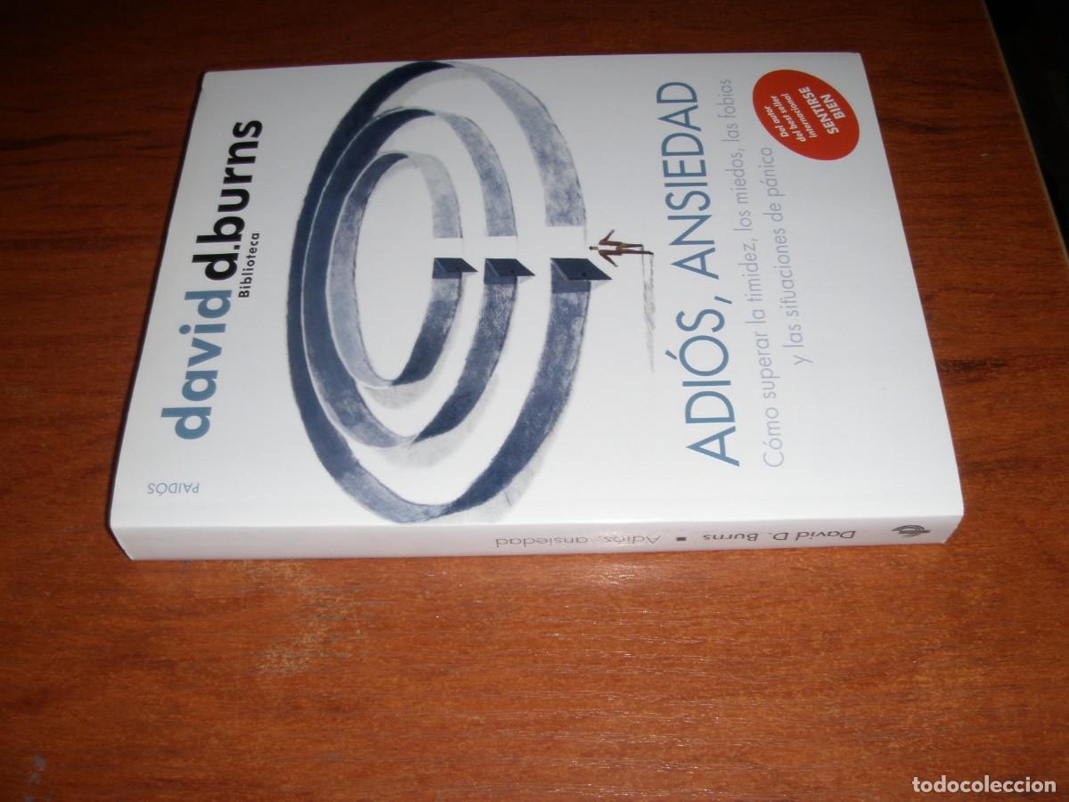 Libros de segunda mano: ADIOS ANSIEDAD DAVID D BURNS - Foto 2