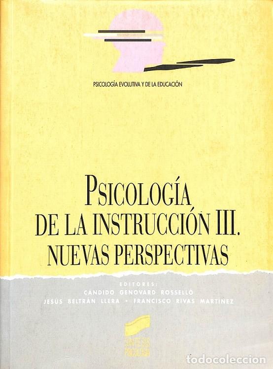 Gebrauchte B&uuml;cher: PSICOLOG&Iacute;A DE LA INSTRUCCI&Oacute;N: VOL.3 - Beltr&aacute;n/Genovard/Rivas - S&iacute;ntesis - 1995 - S&iacute;ntesis Psicolog&iacute;a