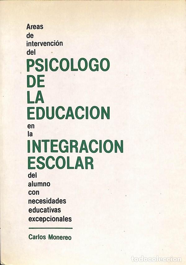 Second hand books: PSICOLOGO EDUCACION INTEGRACION ALUMNO NECESIDADES ESPECIALES - CARLOS MORENO - FEDERACION ECOM - 19