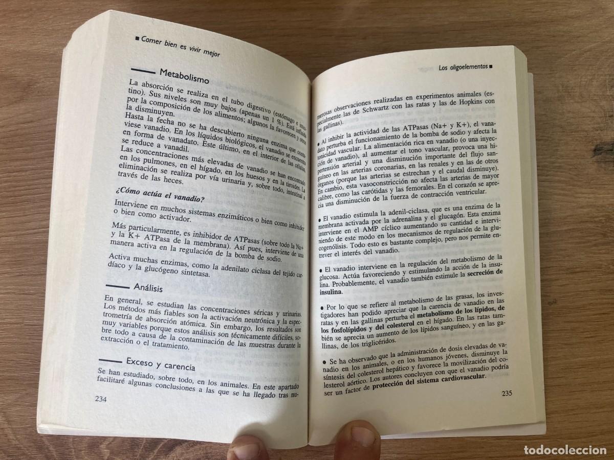Libros de segunda mano: Comer bien es vivir mejor Dr Roger Moatti - Foto 6