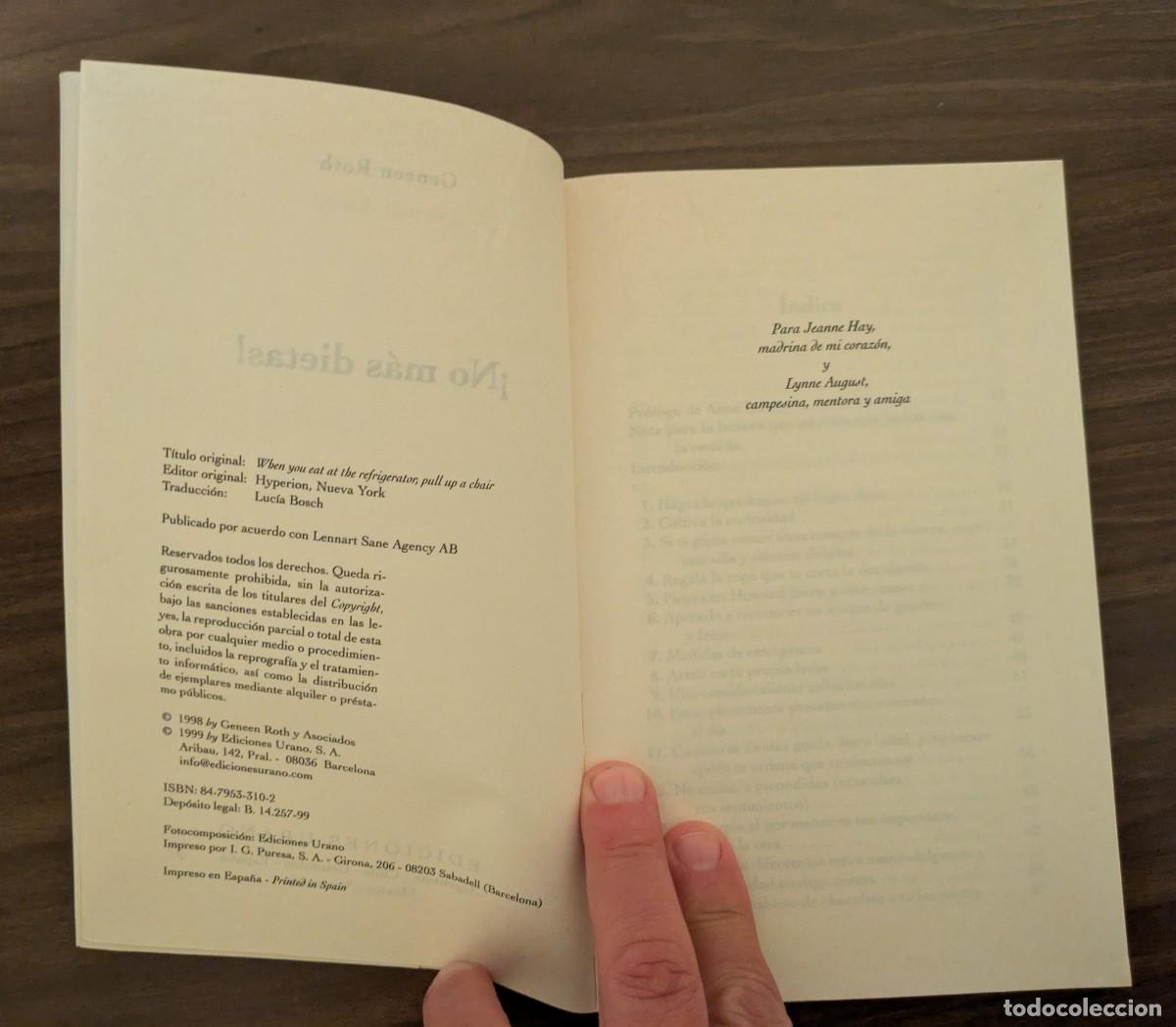 Libros de segunda mano: No mas dietas. Geneen Roth - Foto 2