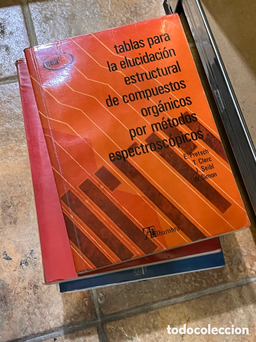 Libros de segunda mano: Blas57A tablas para la elucidaci&oacute;n estructural de compuestos org&aacute;nicos por m&eacute;todos espectrosc&oacute;picos