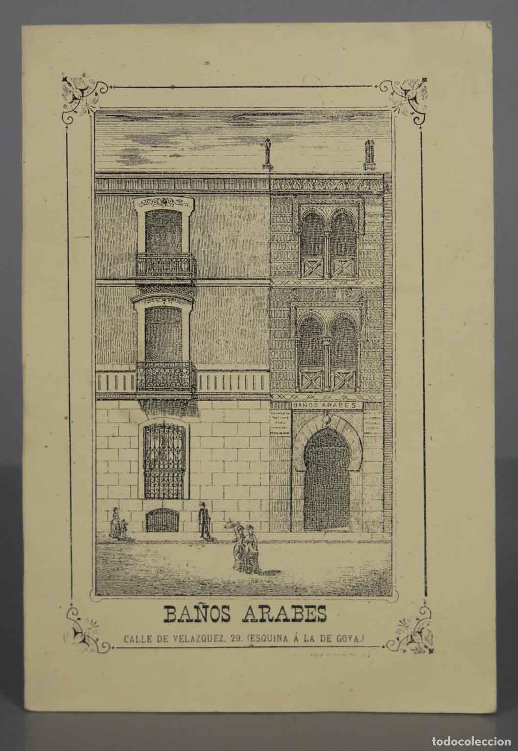 Gebrauchte B&uuml;cher: BA&Ntilde;OS ARABES. DIAZ BENITO. 1887. FACSIMIL