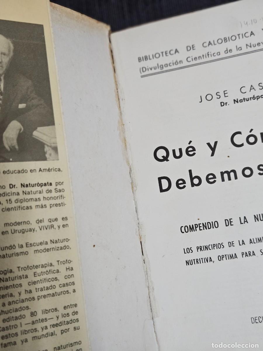 Libros de segunda mano: QUE Y COMO DEBEMOS COMER - Foto 2