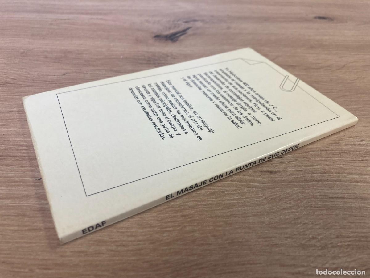 Libros de segunda mano: El masaje con la punta de sus dedos EDAF - Foto 3