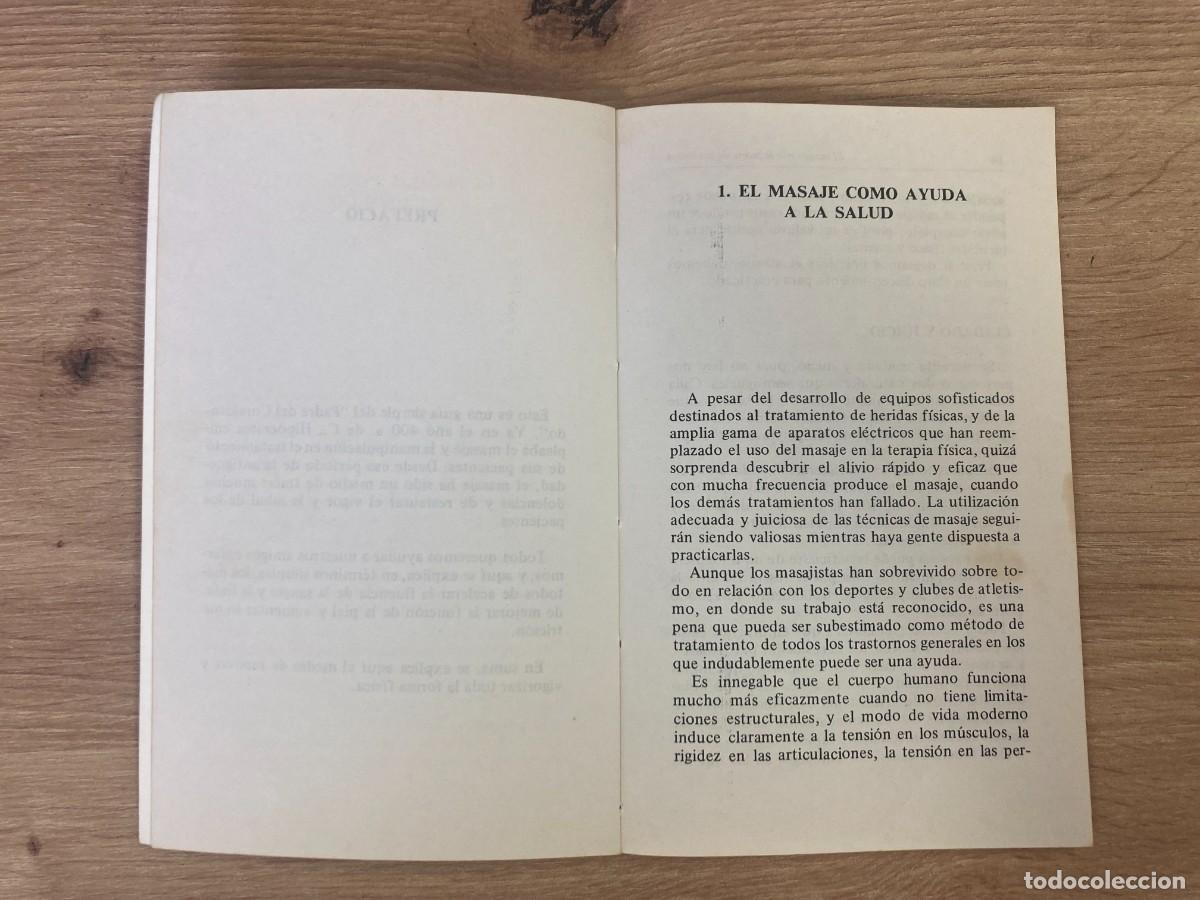 Libros de segunda mano: El masaje con la punta de sus dedos EDAF - Foto 5