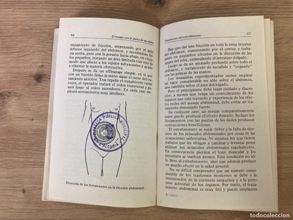 Libros de segunda mano: El masaje con la punta de sus dedos EDAF - Foto 6