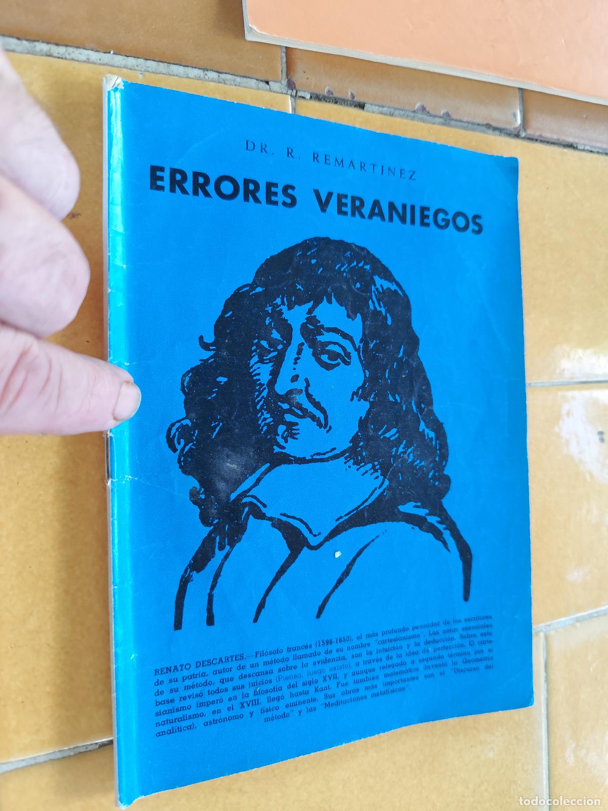 Second hand books: ERRORES VERANIEGOS / R.REMARTINEZ / ZUX27