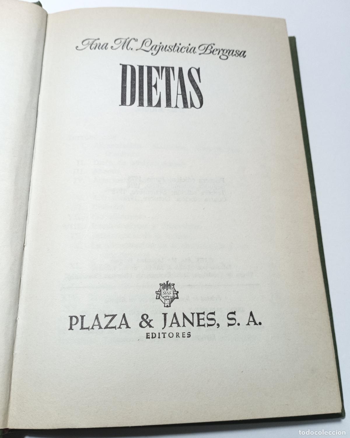 Libri di seconda mano: Dietas - Lajusticia Bergasa, Ana Maria