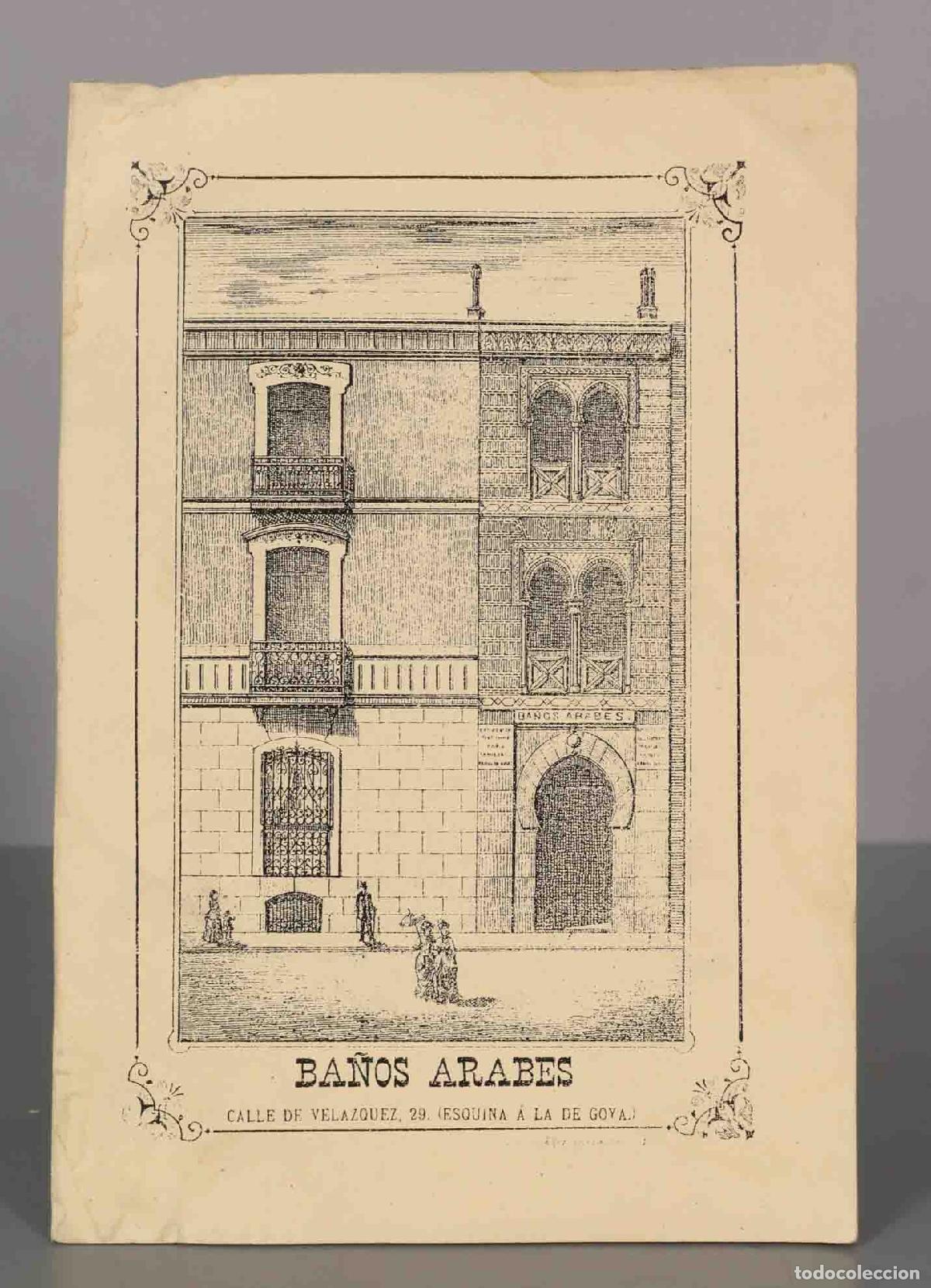 Gebrauchte B&uuml;cher: BA&Ntilde;OS ARABES. DIAZ BENITO. 1887. FACSIMIL