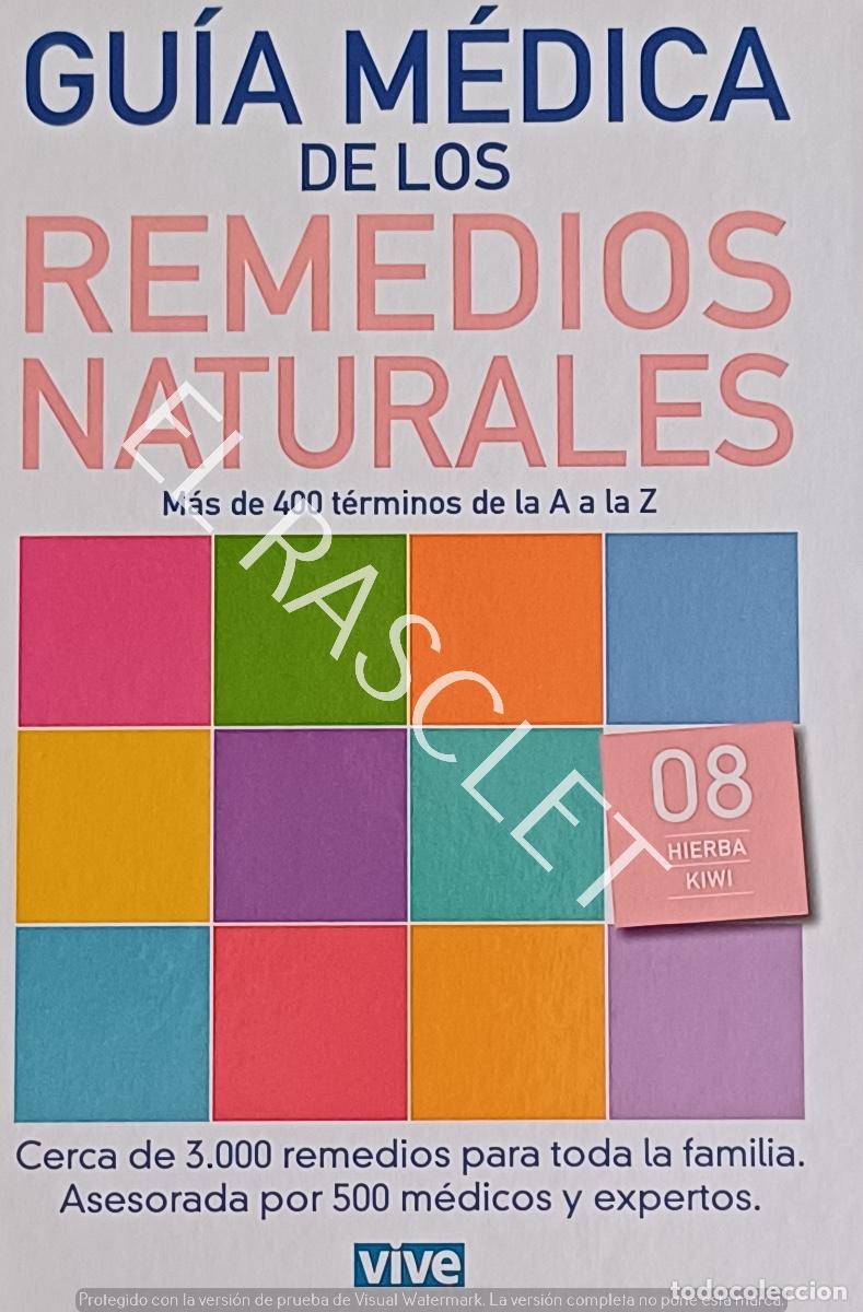 Second hand books: GUIA MEDICA DE LOS REMEDIOS NATURALES - HIERBA/KIWI -NUMERO 8