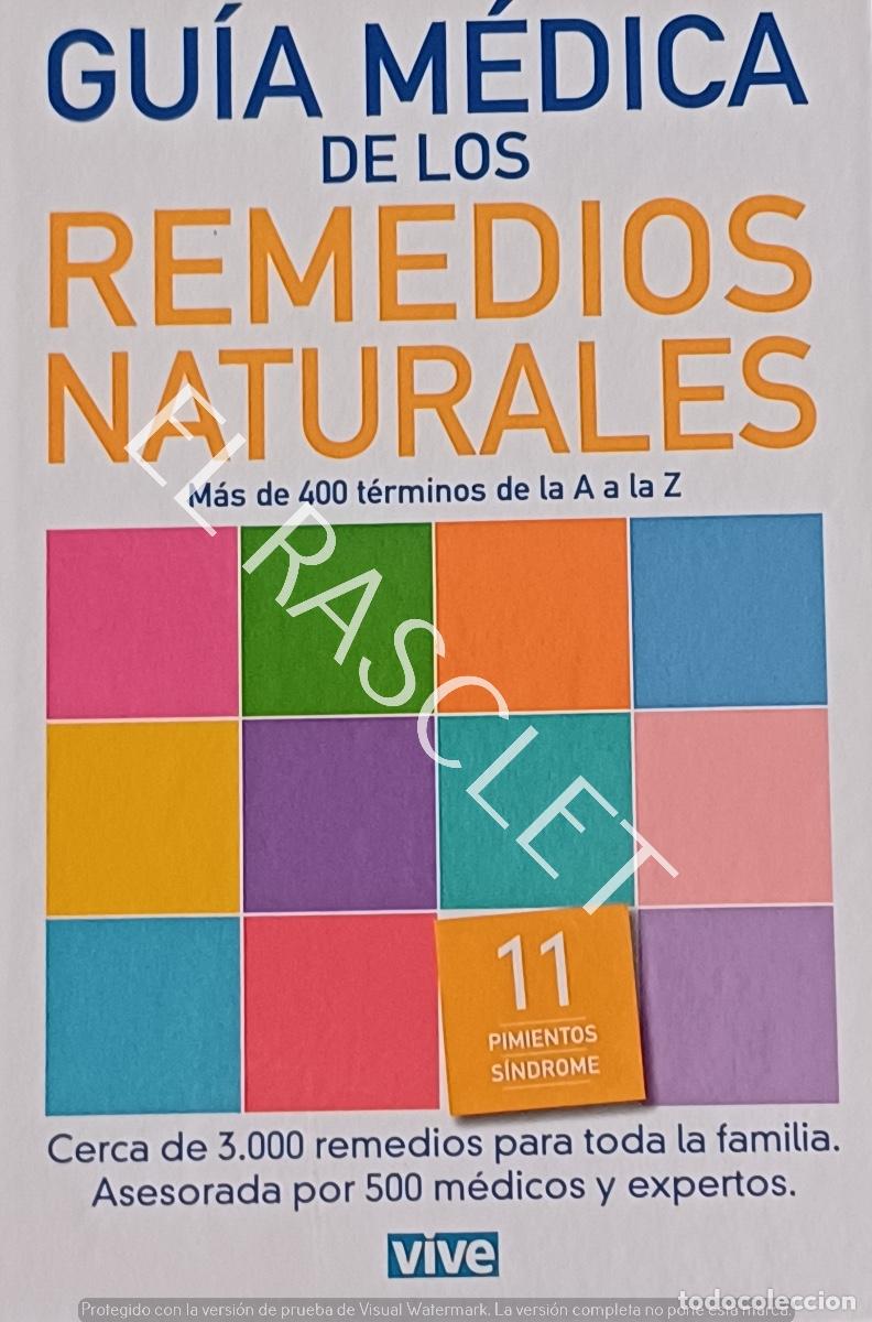 Libros de segunda mano: GUIA MEDICA DE LOS REMEDIOS NATURALES - PIMIENTOS/SINDROME -NUMERO 11