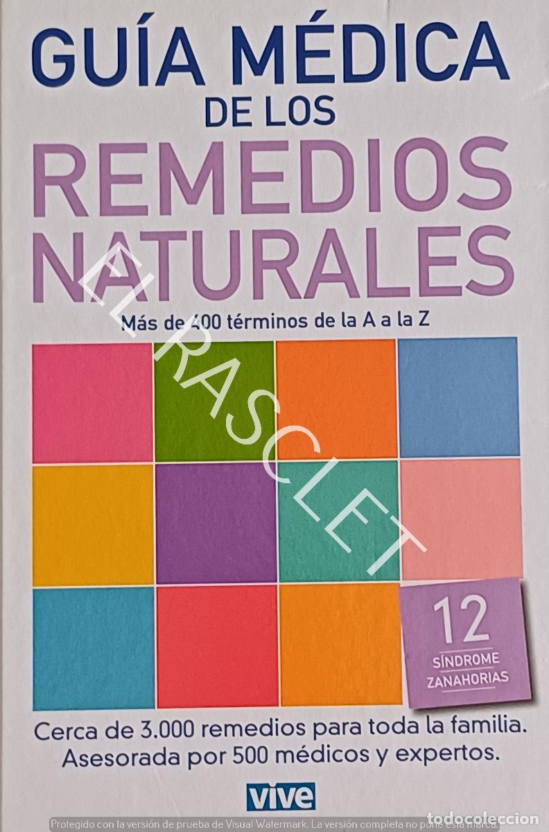Libros de segunda mano: GUIA MEDICA DE LOS REMEDIOS NATURALES - SINDROME /ZANAHORIAS-NUMERO 12
