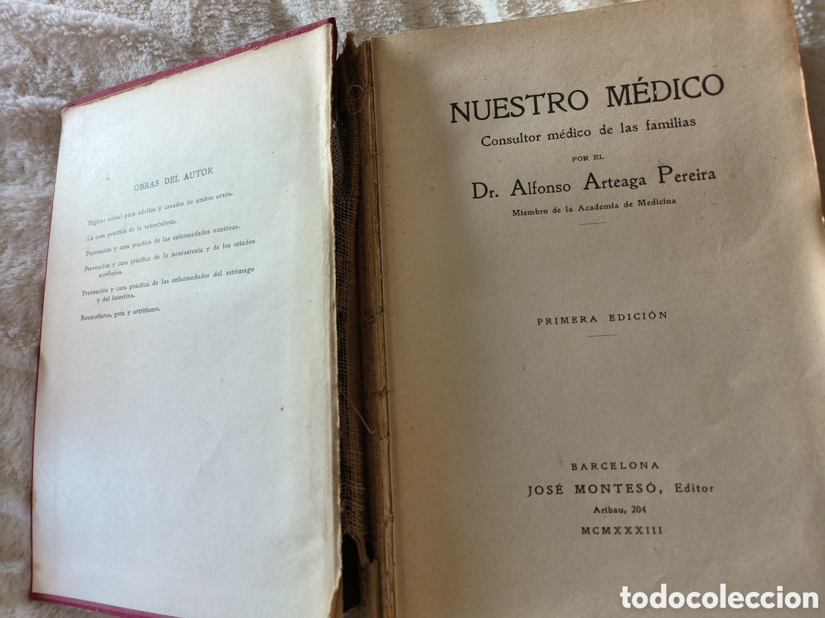 Libros de segunda mano: Libro de medicina 1933 - Foto 3