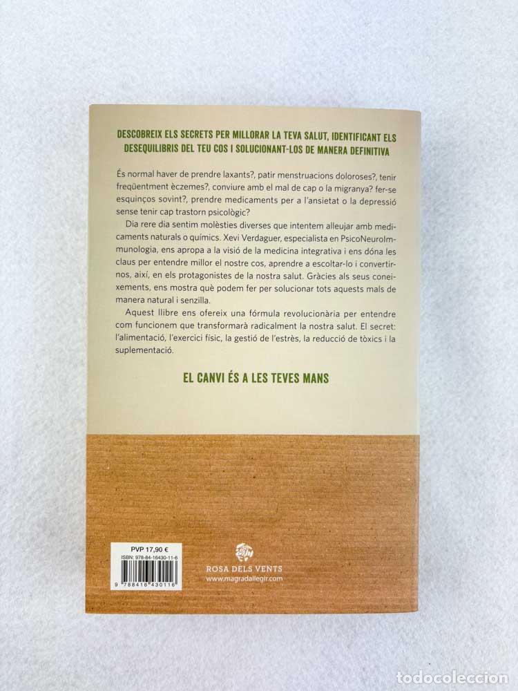 Libros de segunda mano: Transforma la teva salut - Xevi Verdaguer - Foto 2