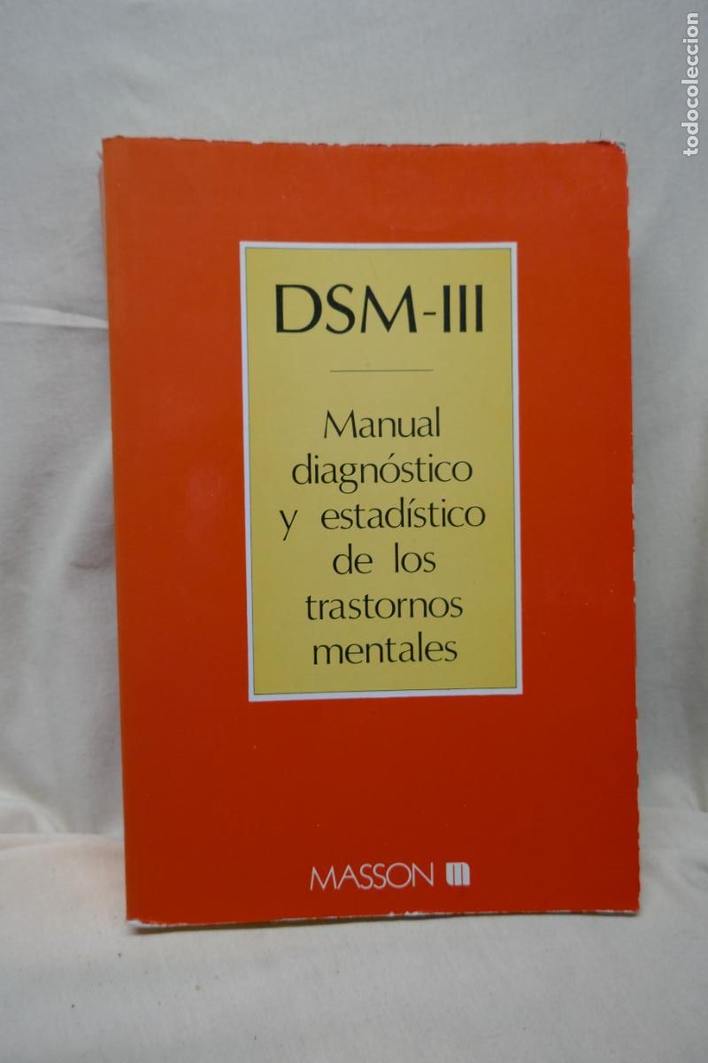 Livros em segunda m&atilde;o: DSM-III Manual Diagn&oacute;stico y Estad&iacute;stico de los Trastornos Mentales