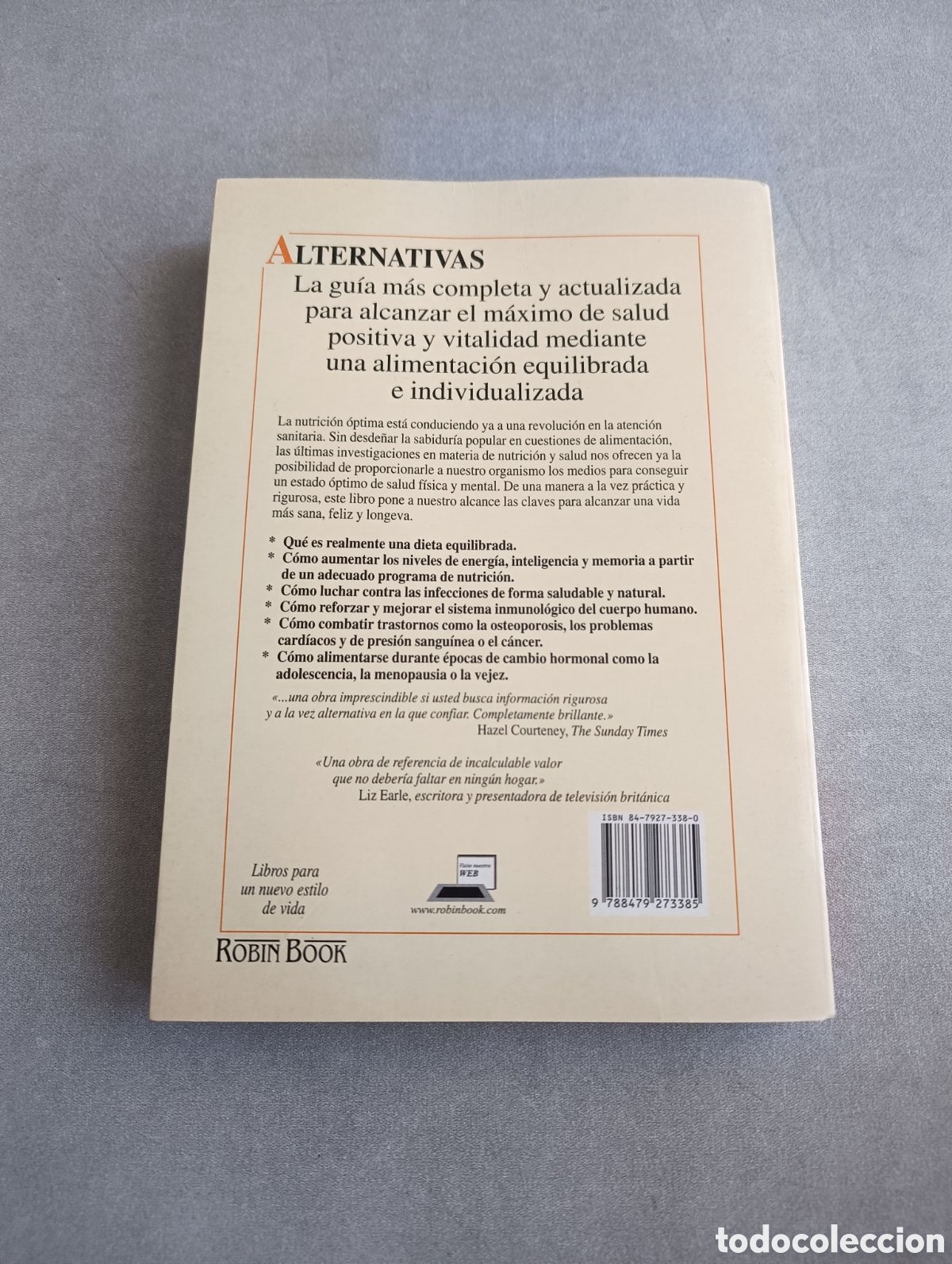 Libros de segunda mano: LA BIBLIA DE LA NUTRICI&Oacute;N &Oacute;PTIMA. PATRICK HOLFORD. - Foto 3