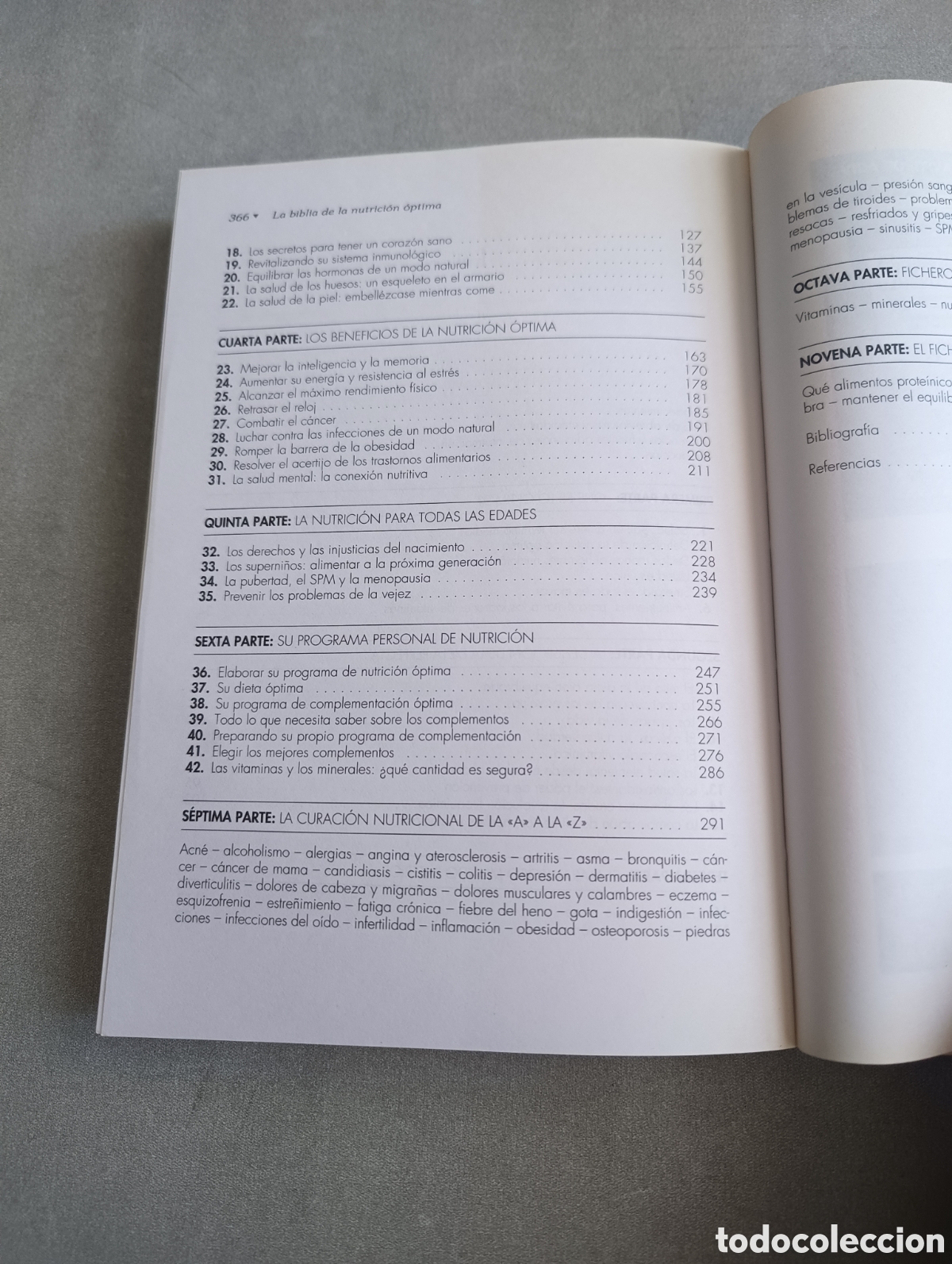 Libros de segunda mano: LA BIBLIA DE LA NUTRICI&Oacute;N &Oacute;PTIMA. PATRICK HOLFORD. - Foto 7