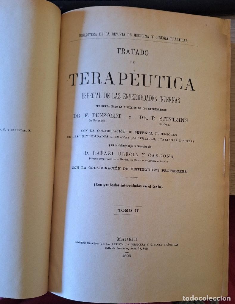 Libri di seconda mano: TRATADO DE TERAPEUTICA ESPECIAL DE LAS ENFERMEDADES INTERNAS TOMO II. - PENZOLDT/STINTZING, F./R.