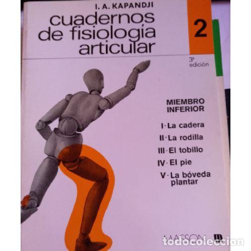 Gebrauchte B&uuml;cher: CUADERNOS de FISIOLOGIA ARTICULAR TOMO II - I.A.KAPANDJI - Sin Especificar