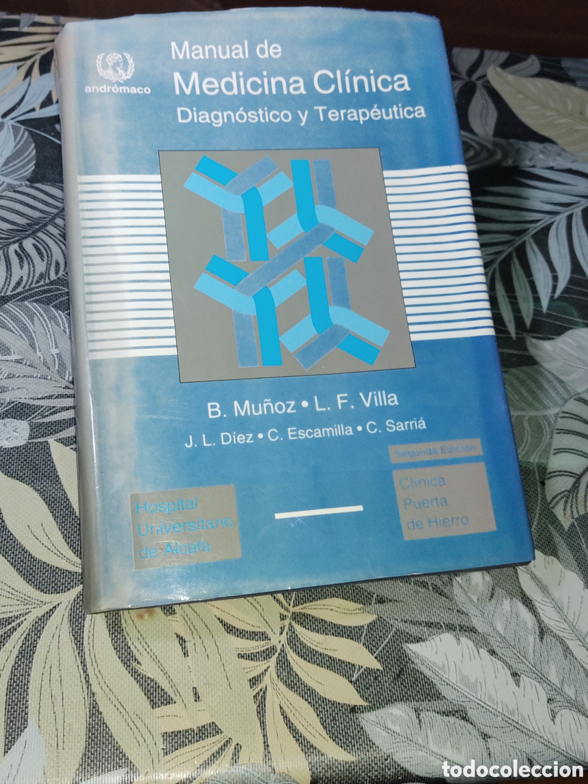 Libros de segunda mano: Manual de medicina cl&iacute;nica & Diagn&oacute;stico y Terap&eacute;utica.B.Mu&ntilde;oz - L.F.Villa.