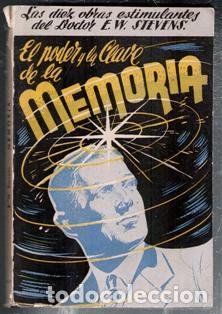 Libros de segunda mano: El poder y la clave de la memoria, E. W. Stevens - Foto 1