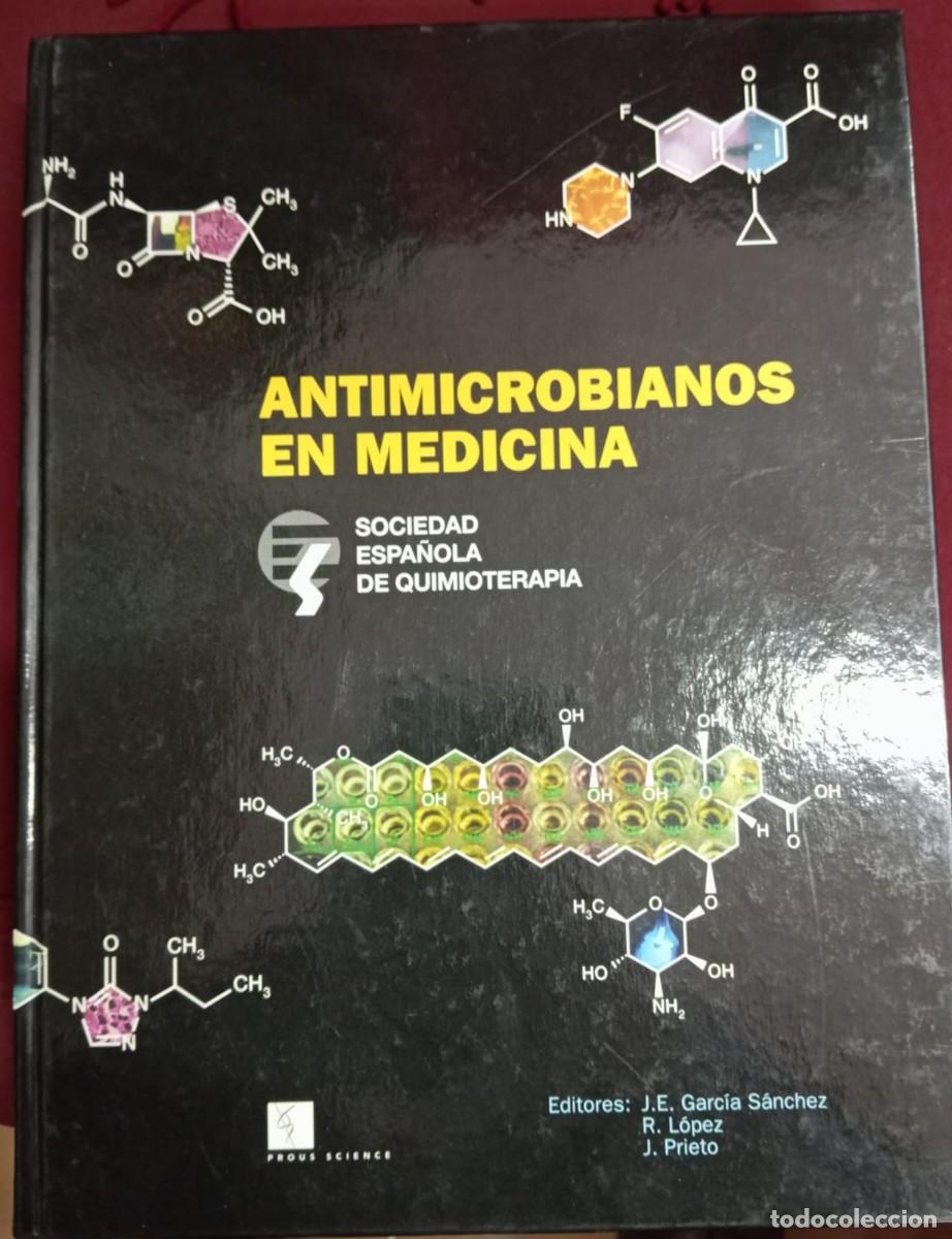 Libros de segunda mano: ANTIMICROBIANOS EN MEDICINA - Foto 1