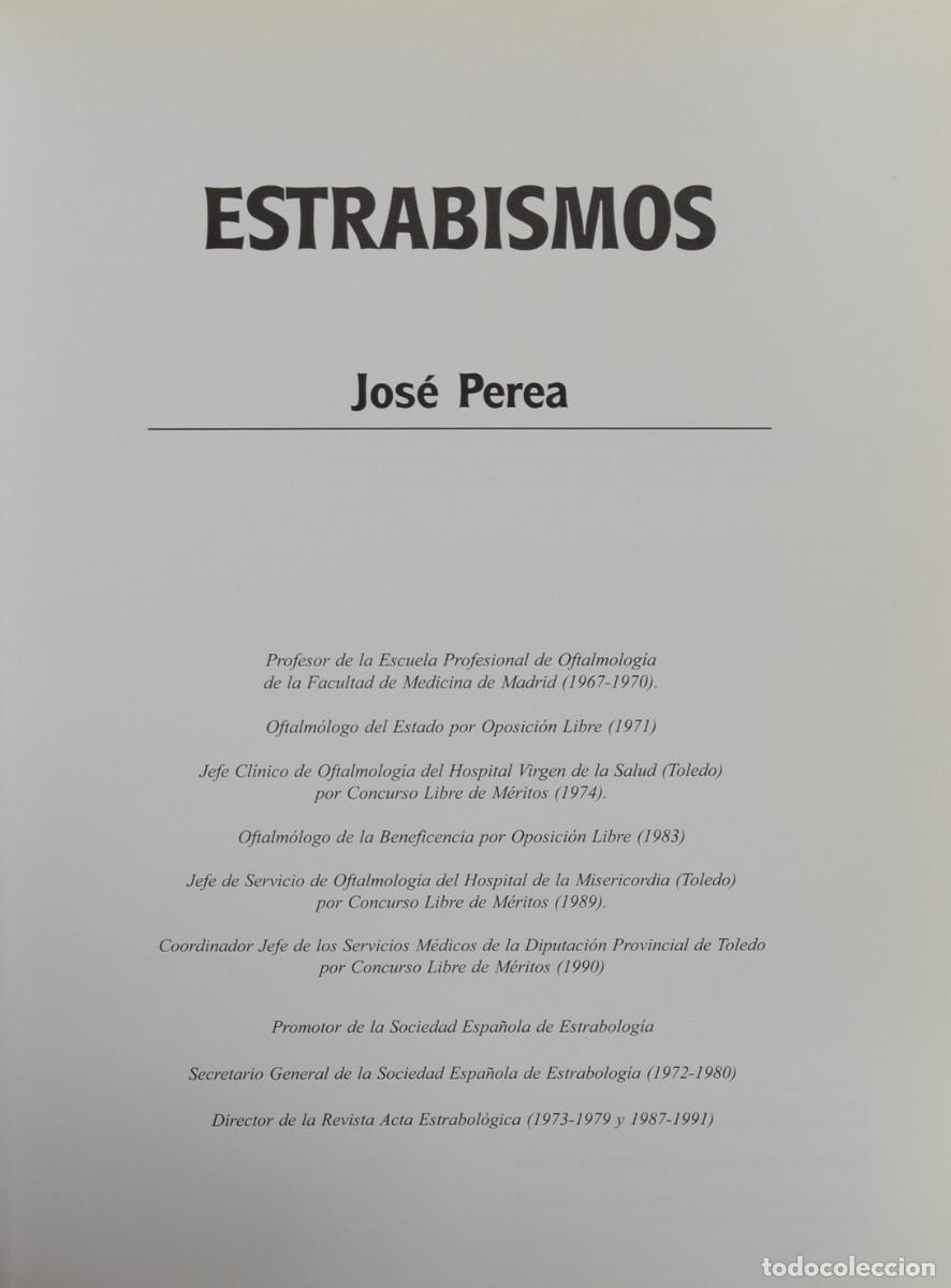 Libros de segunda mano: ESTRABISMOS - Jos&eacute; PEREA - Foto 2