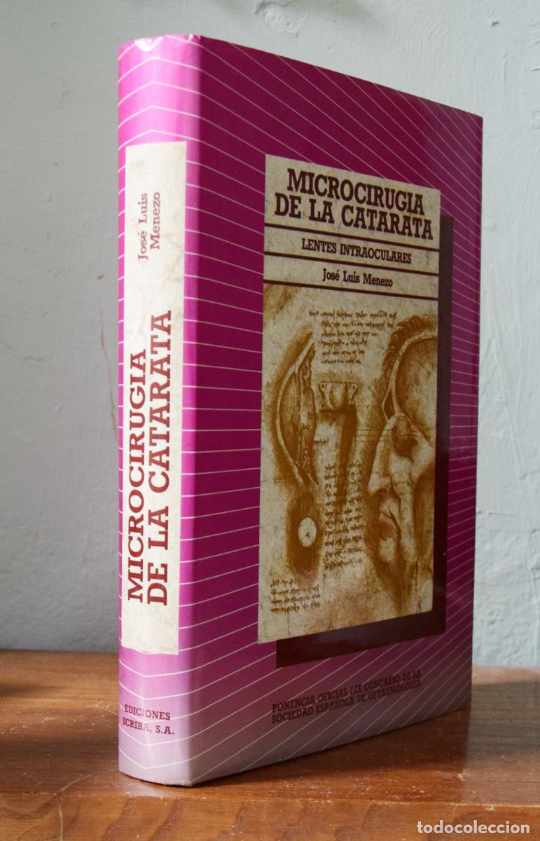Libros de segunda mano: MICROCIRUG&Iacute;A DE LA CATARATA - Jos&eacute; Luis MENEZO - Foto 3