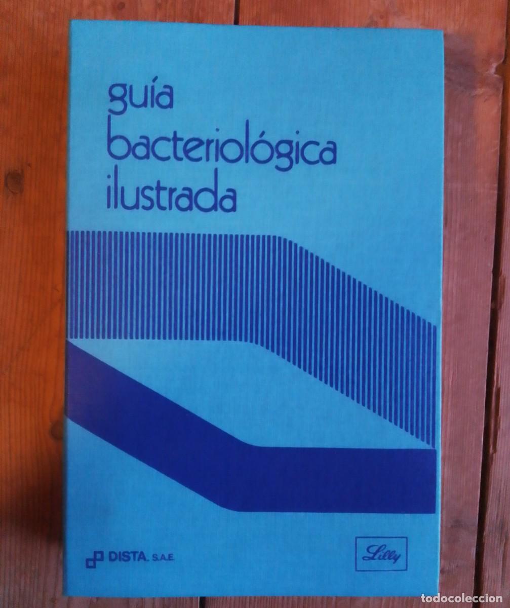 Libros de segunda mano: Gu&iacute;a Bacteriol&oacute;gica ilustrada - DISTA, S.A.E. & LILLY ED. 1974. Archivador, fichas desplegables