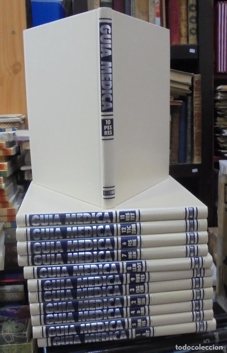 Libros de segunda mano: Gu&iacute;a M&eacute;dica Salvat. 10 tomos