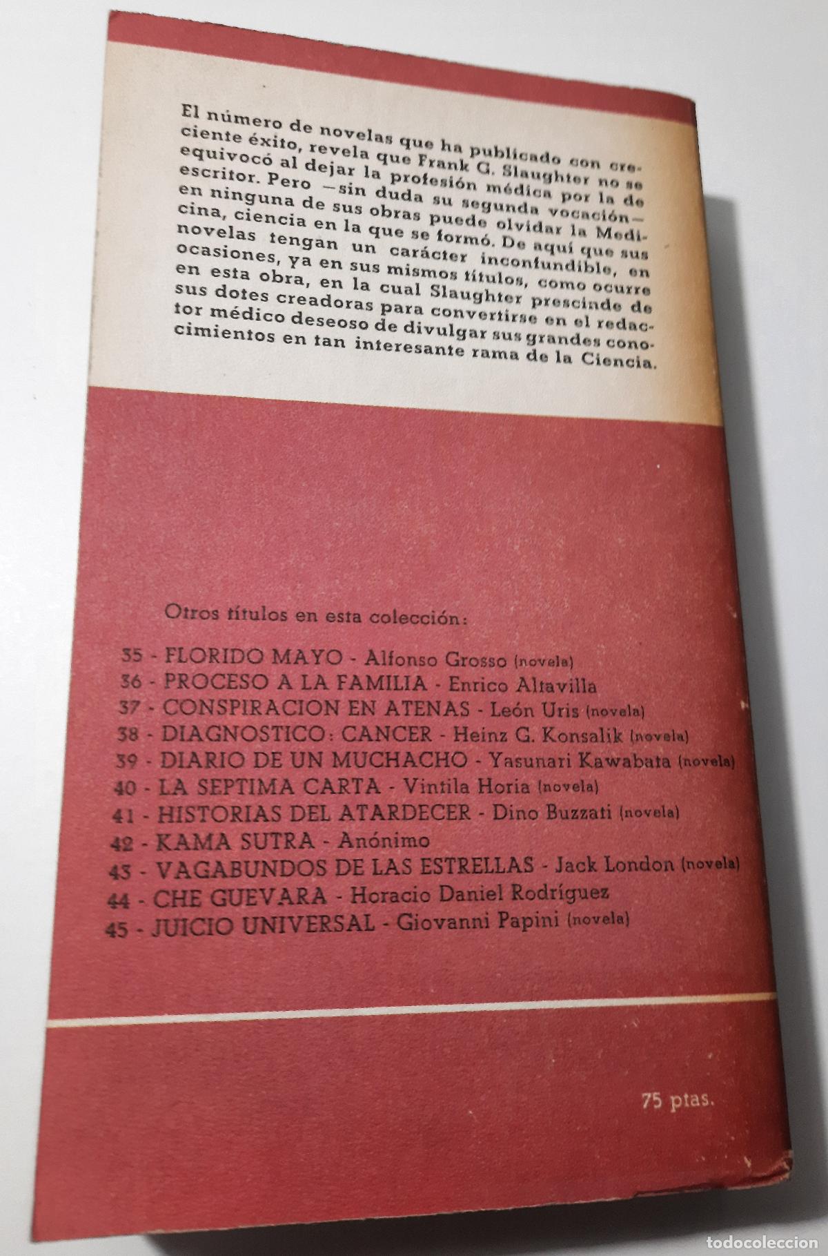 Libros de segunda mano: La punta del bisturi - G. Slaughter, Frank - Foto 3