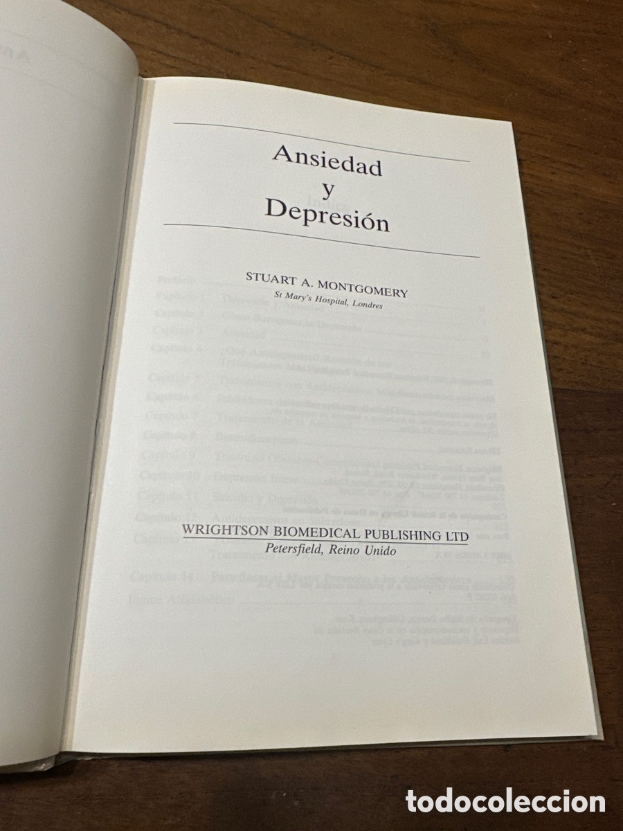 Libros de segunda mano: ANSIEDAD Y DEPRESION - MONTGOMERY, STUART A. - Foto 2