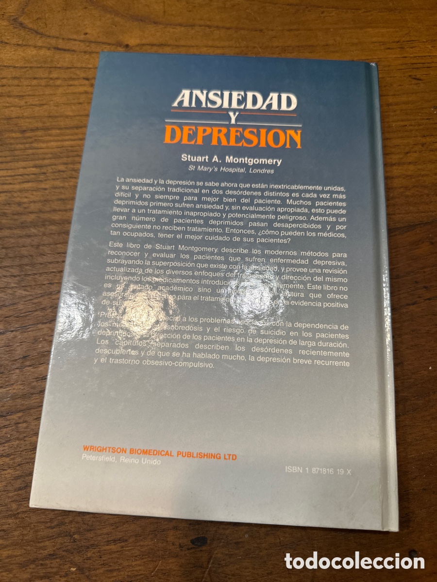 Libros de segunda mano: ANSIEDAD Y DEPRESION - MONTGOMERY, STUART A. - Foto 7