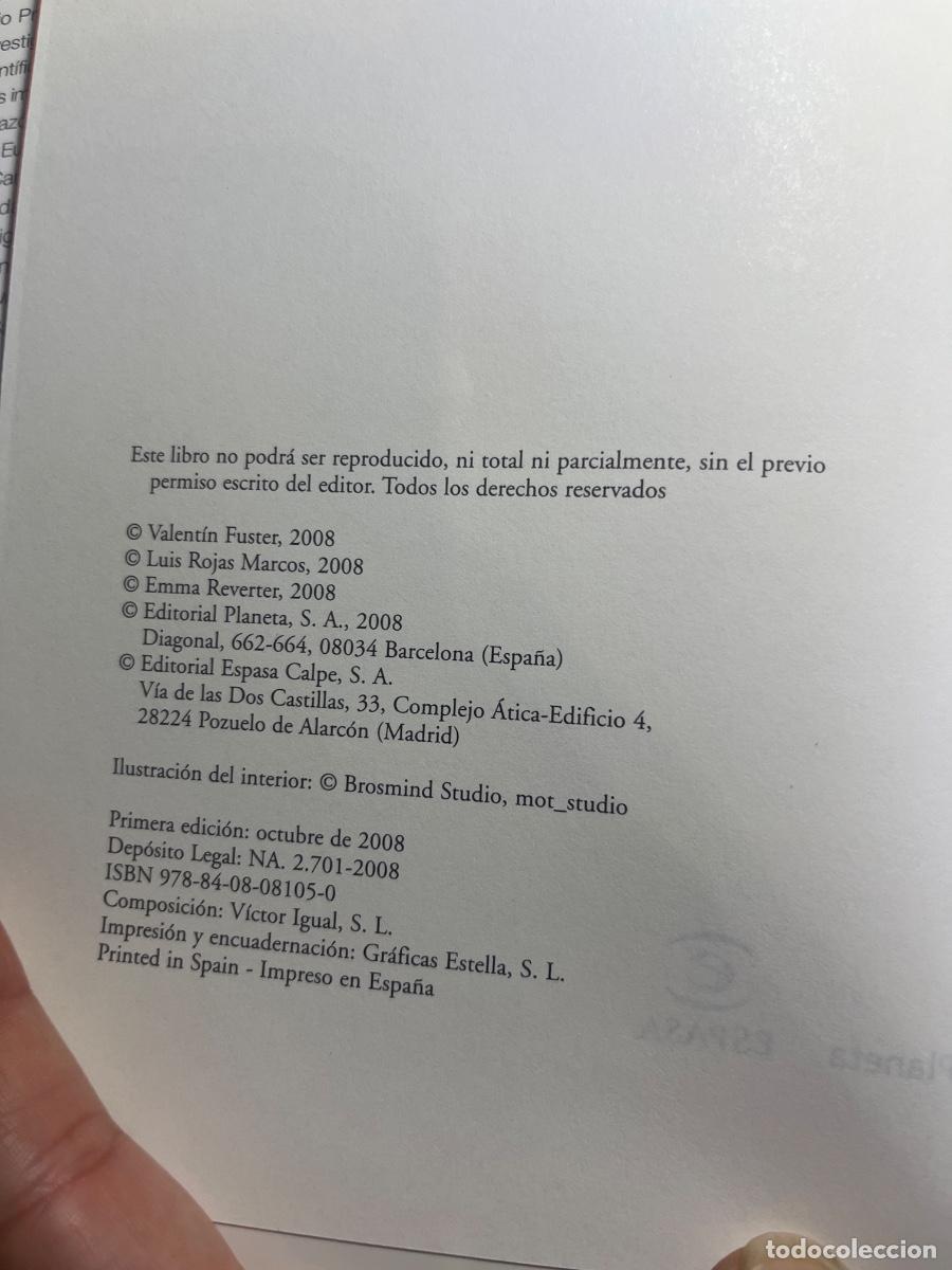 Libros de segunda mano: Libro Coraz&oacute;n y mente | Valent&iacute;n Fuster | 2008 - Foto 3