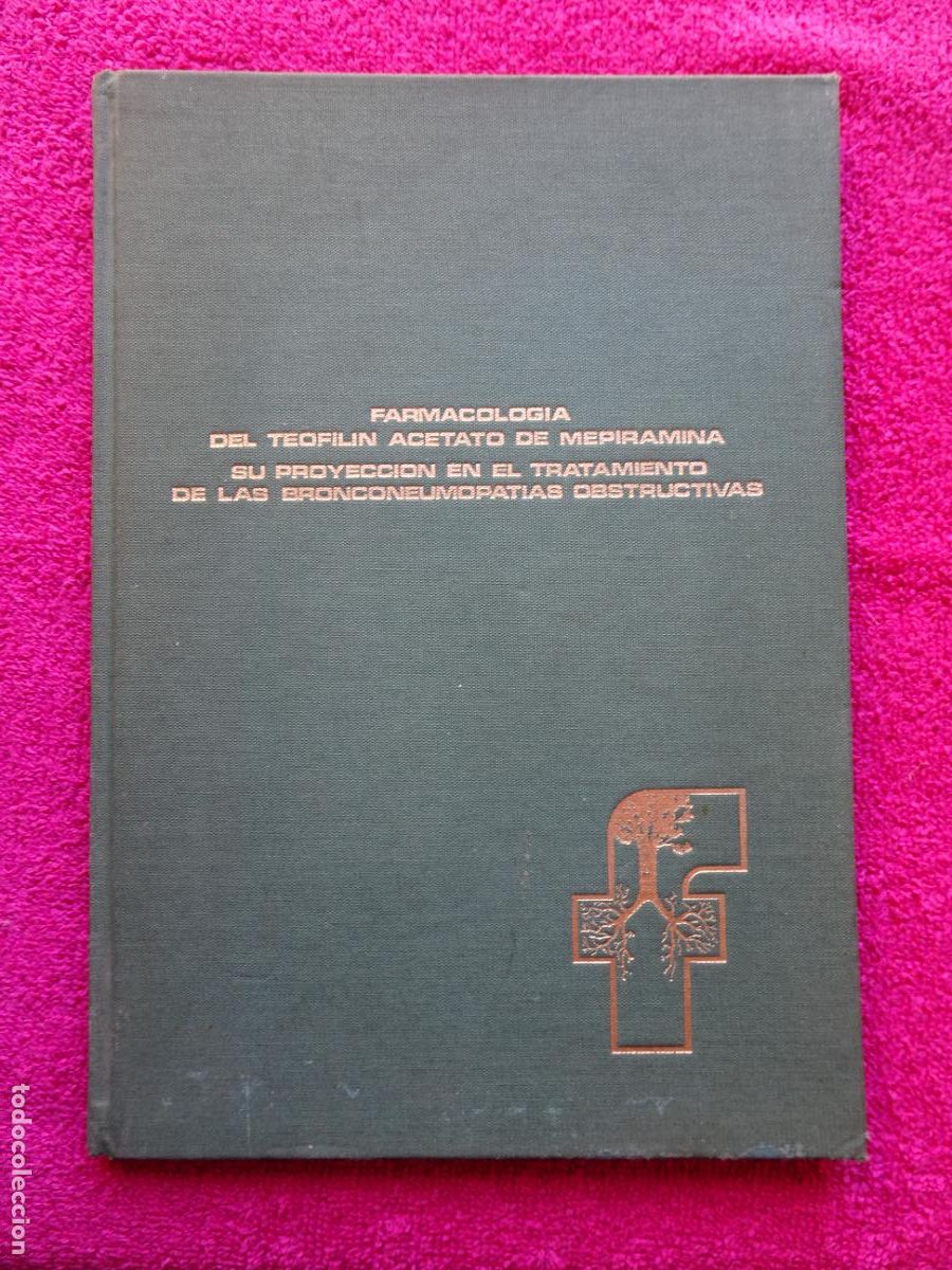 Libros de segunda mano: farmacolog&iacute;a del teofilin acetato de mepiramina fluidasa 1977 laboratorios made con fe de erratas