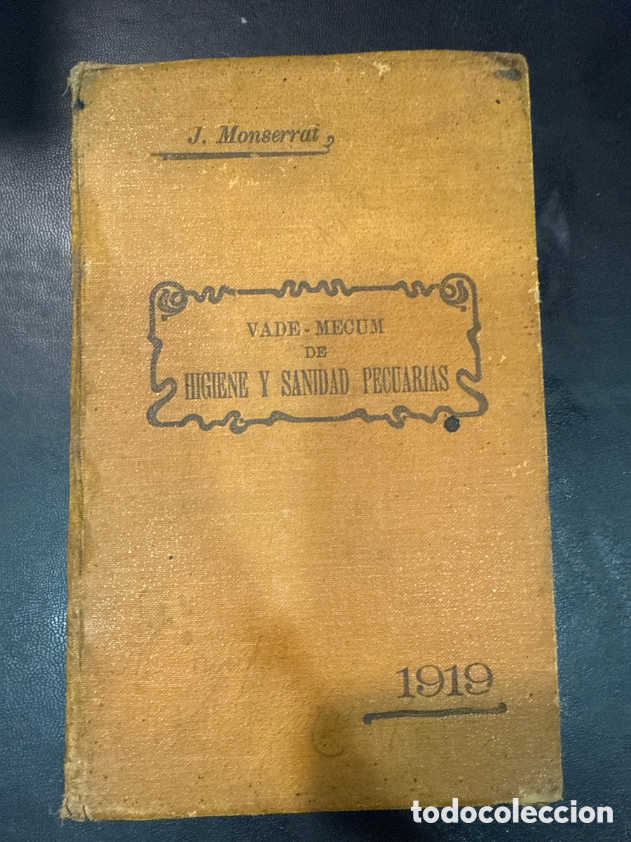 Libri di seconda mano: MONSERRAT FONCUBERTA, Juan Vade-mecum de higiene pecuaria y sanidad veterinaria